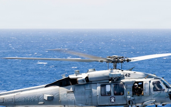 Acting SECNAV visits CVN 71 during RIMPAC26