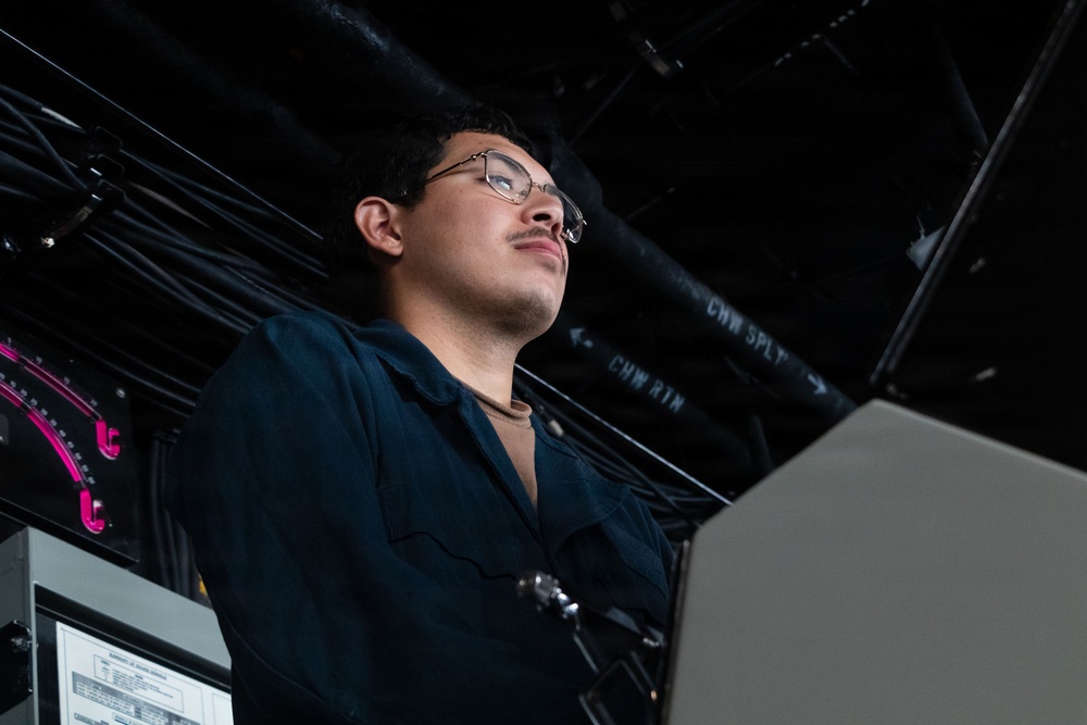 USS Portland Sailors Conduct Routine Operations