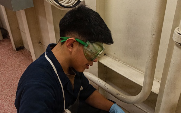 USS Portland Sailors Conduct Routine Operations