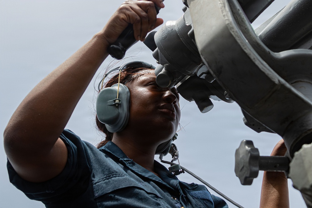 USS Portland Sailors Conduct Routine Operations