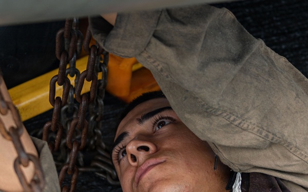 USS Portland Marines Conduct Routine Operations