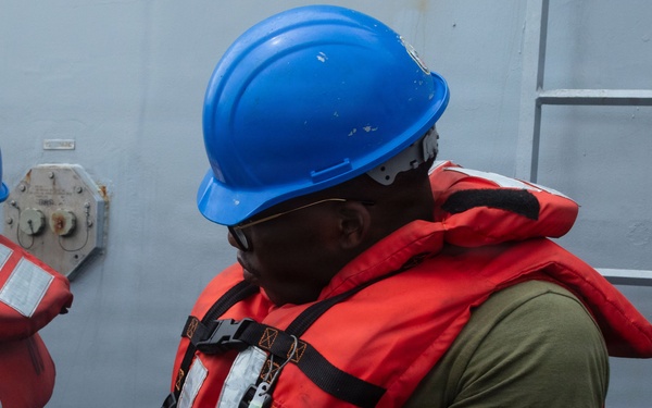 USS Portland Sailors Conduct Routine Operations