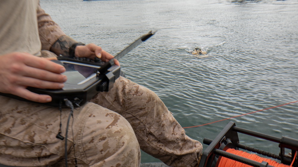 U.S. Marines Conduct Unmanned Vehicle Operations During CJLOTS 2026