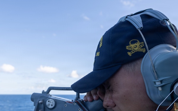 Standing Watch Onboard USS Truxtun