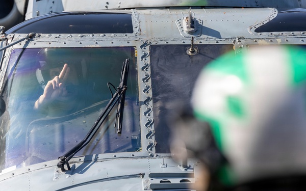 Flight Operations Onboard USS Truxtun