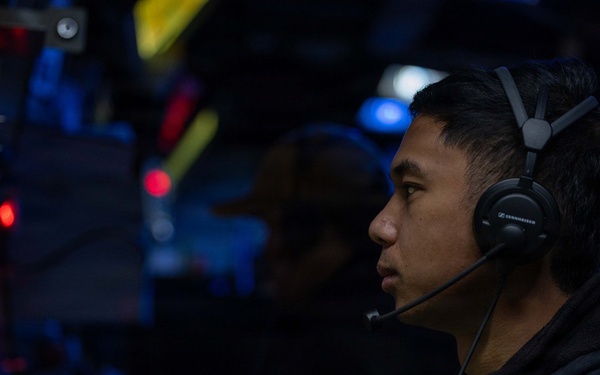 Standing Watch Onboard USS Truxtun