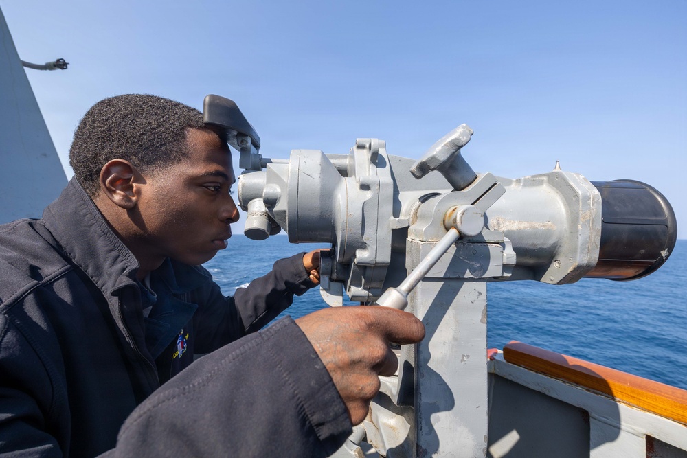 Standing Watch Onboard USS Truxtun