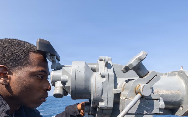 Standing Watch Onboard USS Truxtun