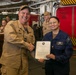 Frocking Ceremony Aboard USS Tripoli
