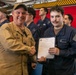 Frocking Ceremony Aboard USS Tripoli