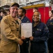 Frocking Ceremony Aboard USS Tripoli