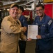 Frocking Ceremony Aboard USS Tripoli