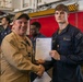 Frocking Ceremony Aboard USS Tripoli