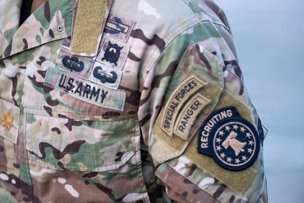 Special Operations Recruiting Battalion recruiting event in Vilseck