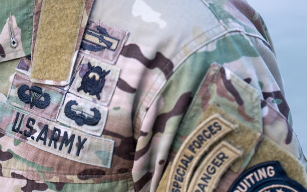 Special Operations Recruiting Battalion recruiting event in Vilseck