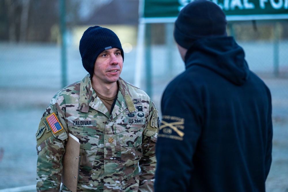 Special Operations Recruiting Battalion recruiting event in Vilseck