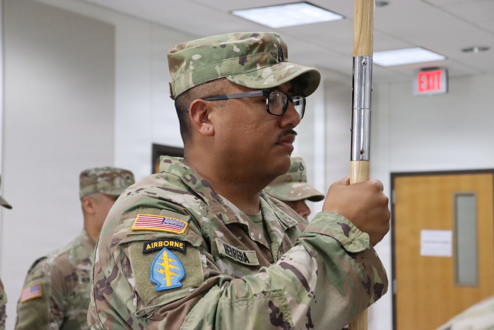 756th Medical Detachment Change of Command Ceremony