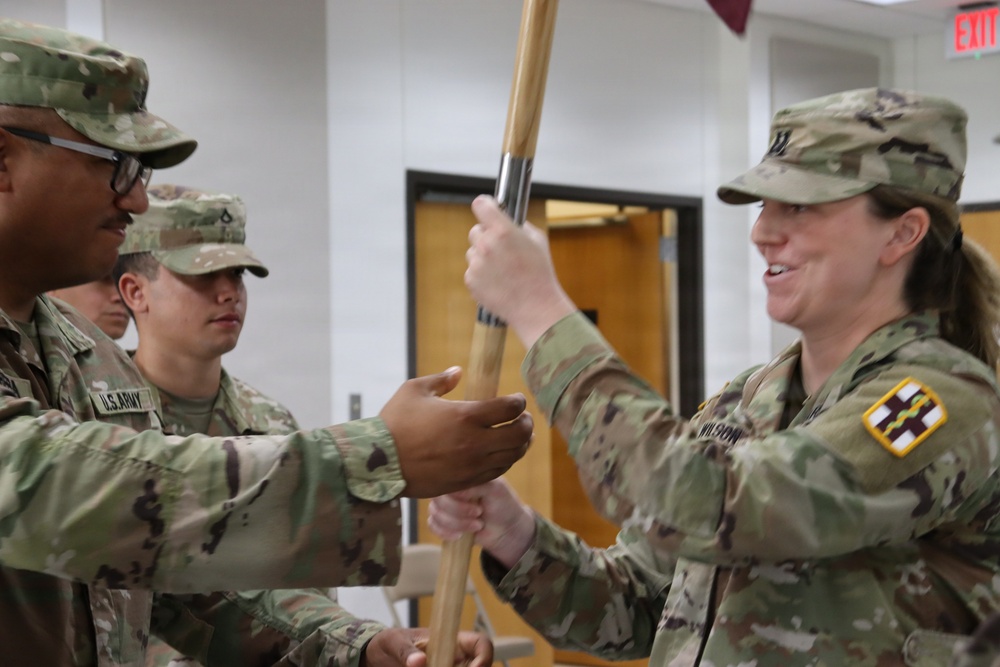 756th Medical Detachment Change of Command Ceremony