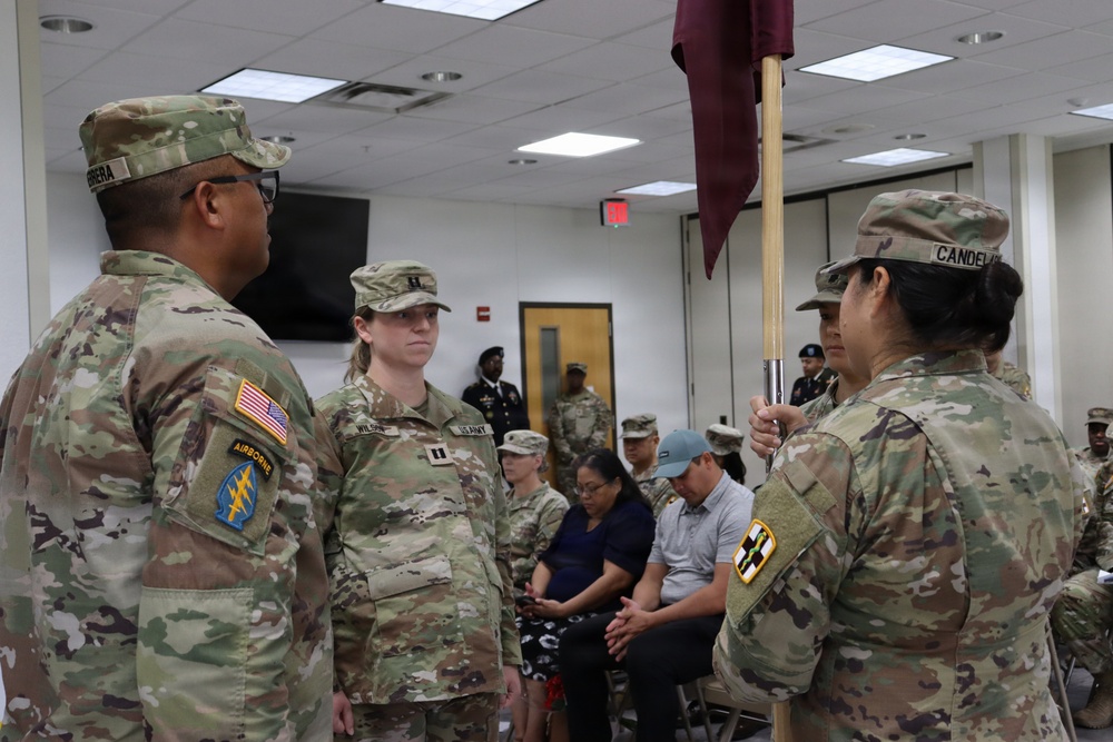 756th Medical Detachment Change of Command Ceremony