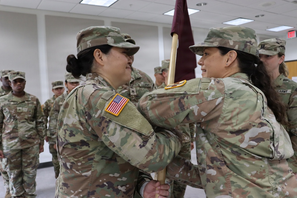 756th Medical Detachment Change of Command Ceremony