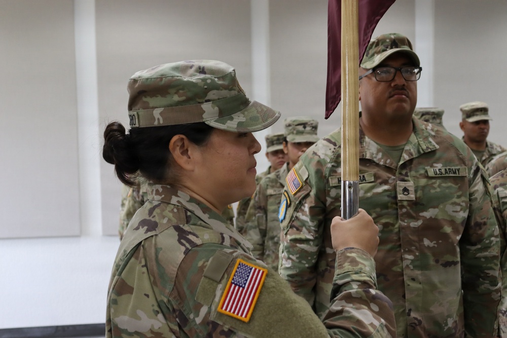 756th Medical Detachment Change of Command Ceremony