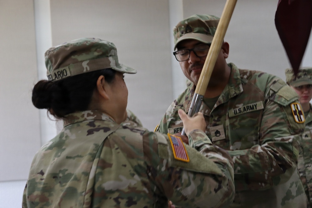 756th Medical Detachment Change of Command Ceremony