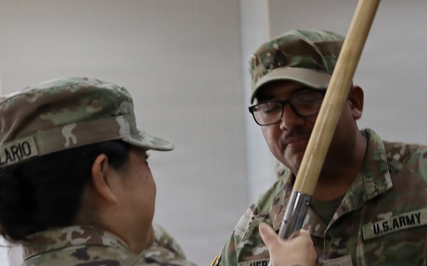 756th Medical Detachment Change of Command Ceremony
