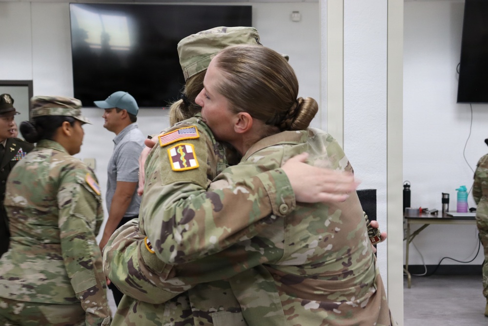 756th Medical Detachment Change of Command Ceremony