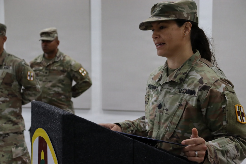 756th Medical Detachment Change of Command Ceremony