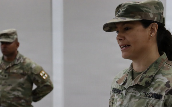 756th Medical Detachment Change of Command Ceremony