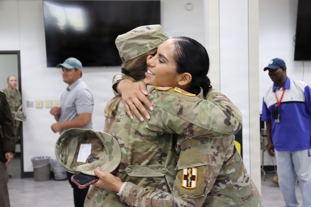 756th Medical Detachment Change of Command Ceremony