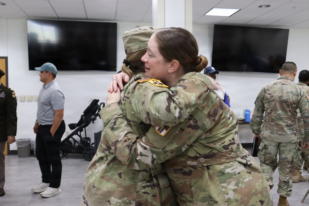 756th Medical Detachment Change of Command Ceremony