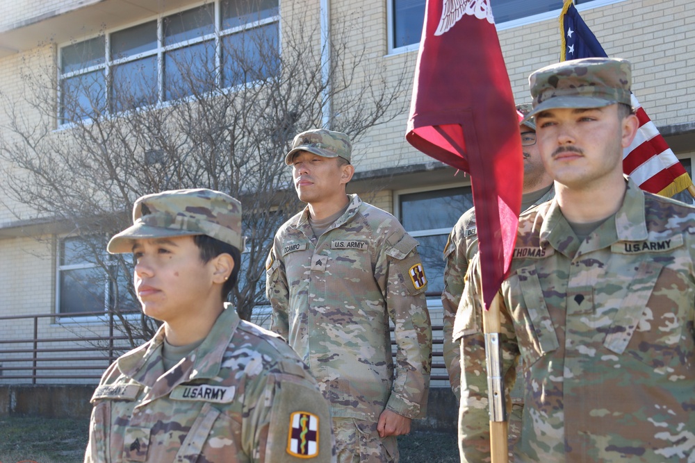 151st Medical Detachment Change of Responsibility Ceremony
