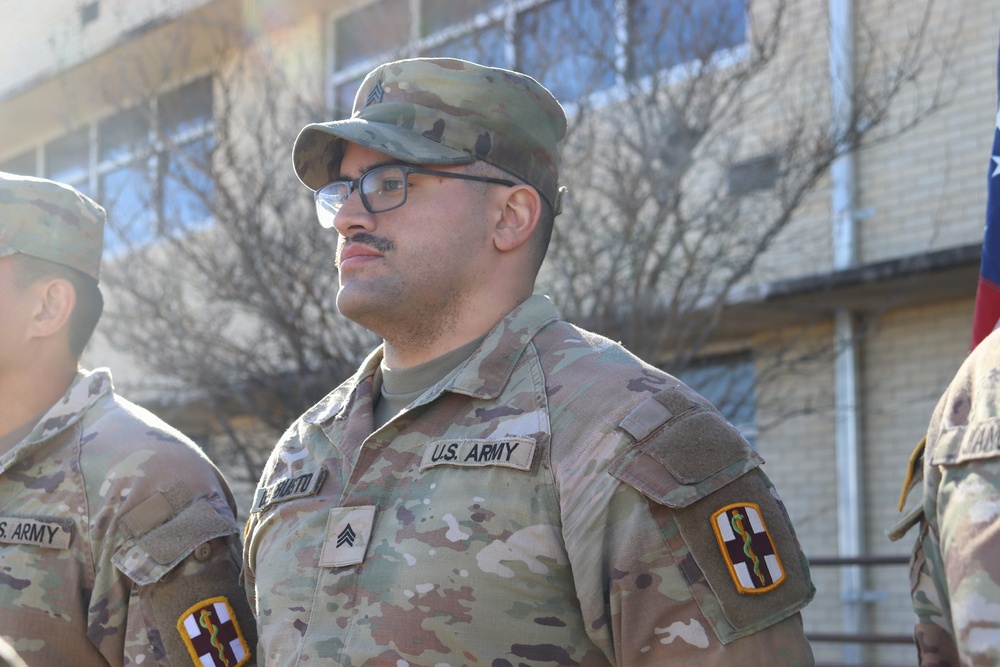 151st Medical Detachment Change of Responsibility Ceremony