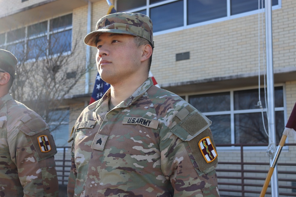 151st Medical Detachment Change of Responsibility Ceremony