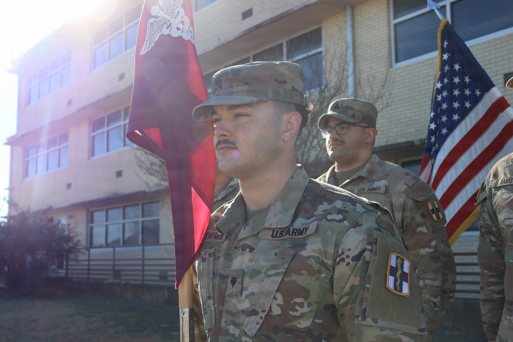 151st Medical Detachment Change of Responsibility Ceremony