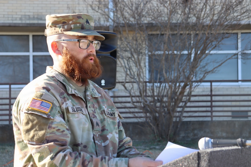 151st Medical Detachment Change of Responsibility Ceremony