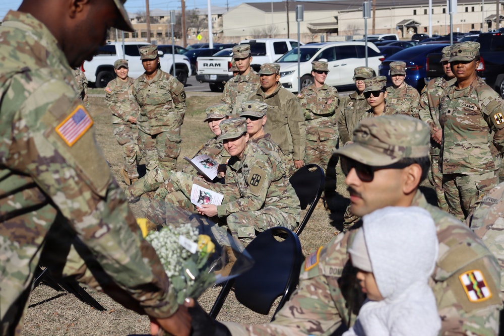 151st Medical Detachment Change of Responsibility Ceremony