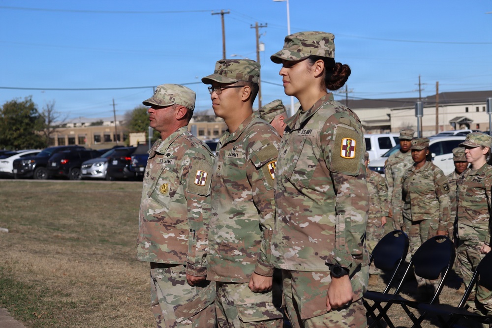 151st Medical Detachment Change of Responsibility Ceremony