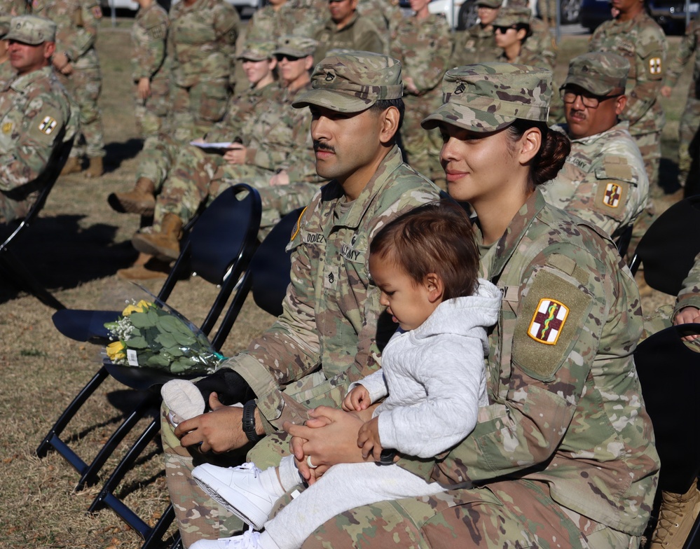 151st Medical Detachment Change of Responsibility Ceremony
