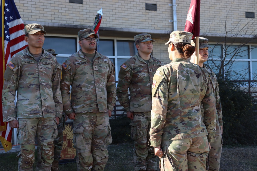151st Medical Detachment Change of Responsibility Ceremony