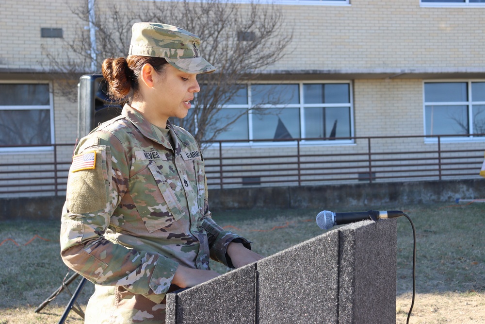 151st Medical Detachment Change of Responsibility Ceremony