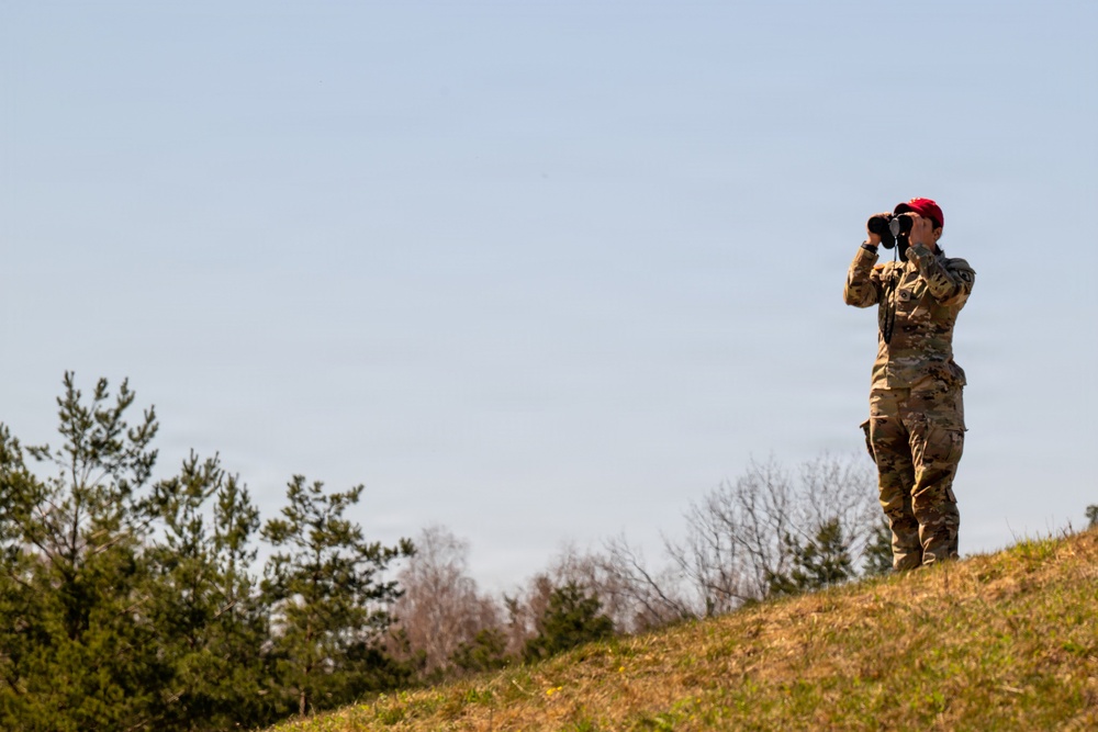 Paratroopers conduct mortar gunnery at Grafenwoehr Training Area