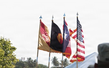 CRG conducts a Change of Command ceremony.