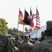 CRG conducts a Change of Command ceremony.