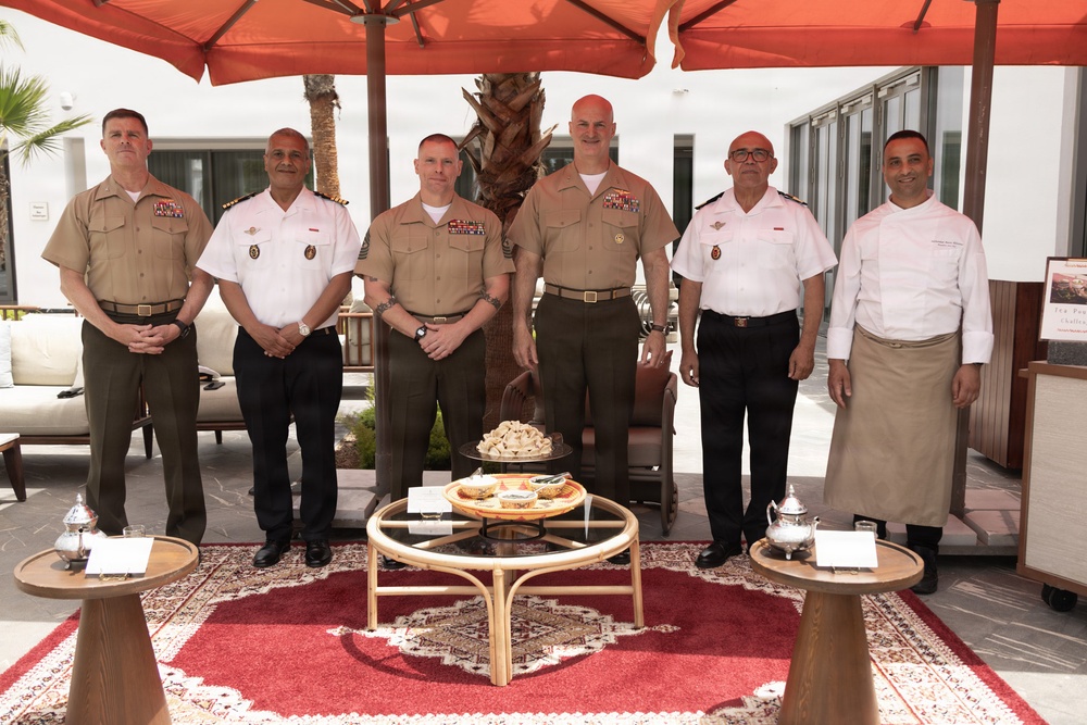 Maritime leaders participate in cultural event and tea pouring competition at AMFS 2026