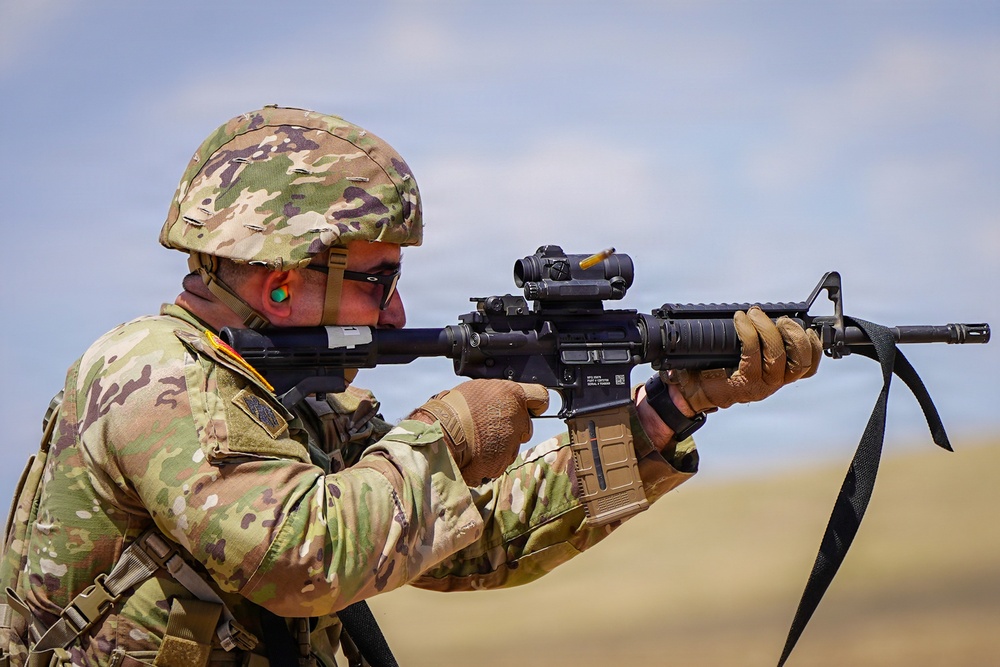 169th Field Artillery Brigade Holds M4A1 Qualification Range