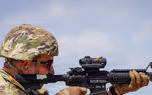 169th Field Artillery Brigade Holds M4A1 Qualification Range