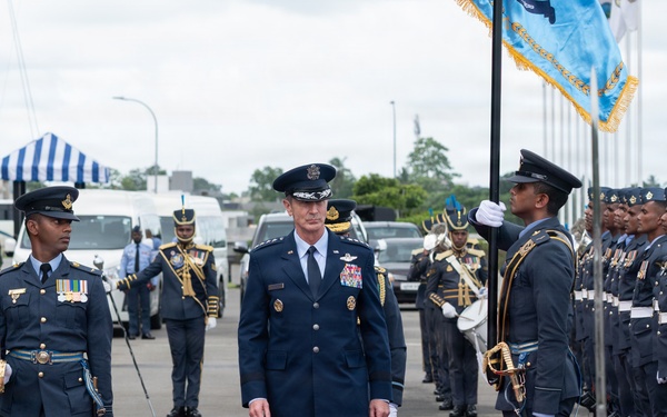 Pacific Air Forces Commander visits Sri Lanka
