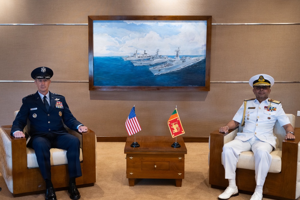 Pacific Air Forces Commander visits Sri Lanka